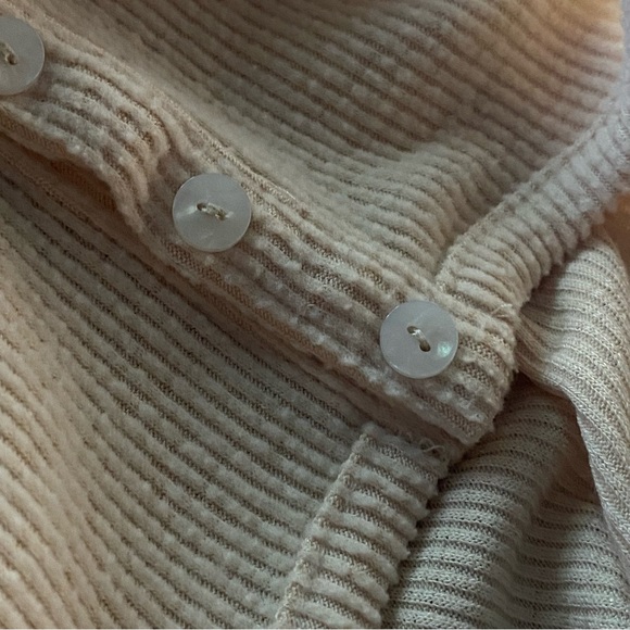 Nude Beige Ribbed Tank Top - Picture 4 of 4